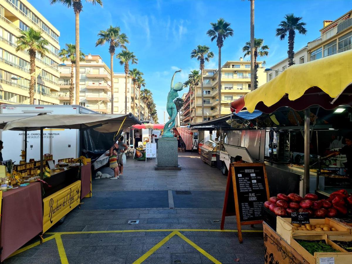 Appartement Mediterranee 150M De La Plage Canet-en-Roussillon Eksteriør billede