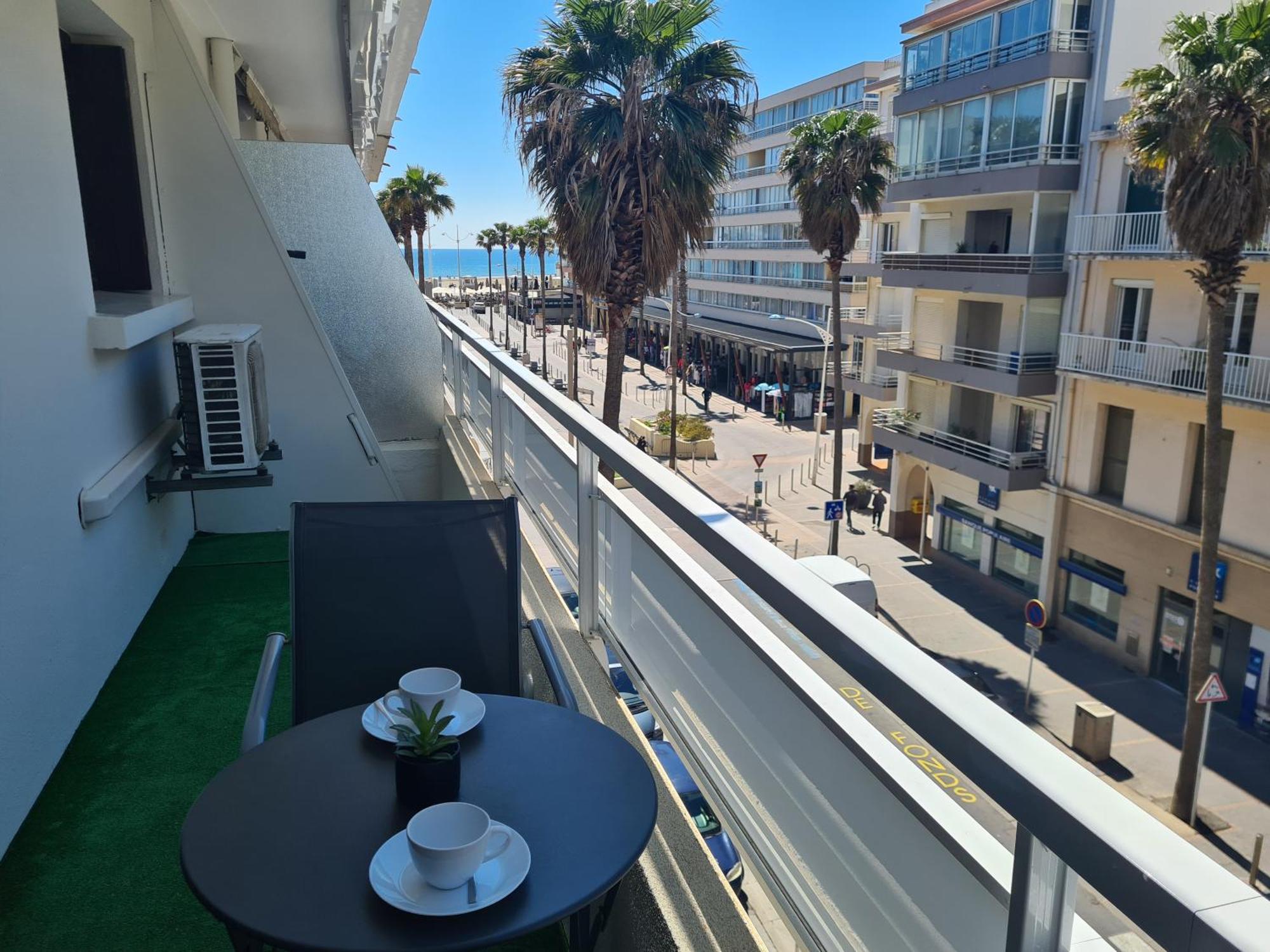 Appartement Mediterranee 150M De La Plage Canet-en-Roussillon Eksteriør billede